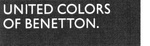 UNITED COLORS OF BENETTON.