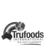 TRUFOODS INTERNATIONAL THE RIGHT INGREDIENT