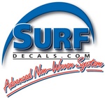 SURF DECALS.COM ADVANCED NON-WOVEN SYSTEM