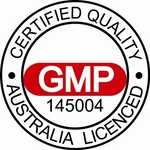 GMP 145004 CERTIFIED QUALITY AUSTRALIA LICENCED