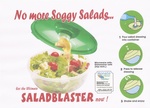 NO MORE SOGGY SALADS... GET THE ULTIMATE SALADBLASTER NOW! MONATE FRESH FRESH IDEAS FOR FRESH FOOD 1 POUR SALAD DRESSING INTO CONTAINER 2 PRESS TO RELEASE DRESSING 3 SHAKE AND ENJOY