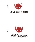 AMBIGUOUS AMGJEANS