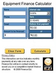 EQUIPMENT FINANCE CALCULATOR E FINANCE EZI