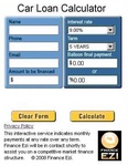 CAR LOAN CALCULATOR E FINANCE EZI