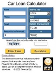 CAR LOAN CALCULATOR E FINANCE EZI