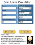 BOAT LOAN CALCULATOR E FINANCE EZI