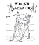 BOXING KANGAROO 'HITS THE SPOT'