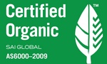 CERTIFIED ORGANIC SAI GLOBAL AS6000-2009