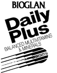 BIOGLAN DAILY PLUS                                                    BALANCED MULTIVITAMINS & MINERALS