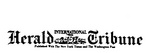 HERALD INTERNATIONAL TRIBUNE PUBLISHED WITH THE NEW YORK TIMES AND THE WASHINGTON POST