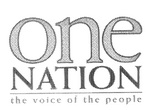 ONE NATION THE VOICE OF THE PEOPLE