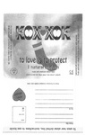 KOX XOK TO LOVE IS TO PROTECT 1 NATURAL CONDOM