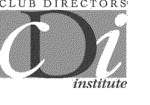 CDI  CLUB DIRECTORS INSTITUTE