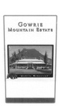 GOWRIE MOUNTAIN ESTATE 