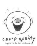 CAMP QUALITY. LAUGHTER IS THE BEST MEDICINE