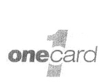 ONECARD 1