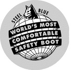 STEEL BLUE WORLD'S MOST COMFORTABLE SAFETY BOOT