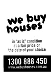 WE BUY HOUSES IN 