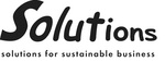 SOLUTIONS SOLUTIONS FOR SUSTAINABLE BUSINESS