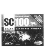 SC-100 SHARK CARTILAGE POWDER WWW.SC100.COM.AU; A.N.T ALTERNATIVE NATURAL THERAPY